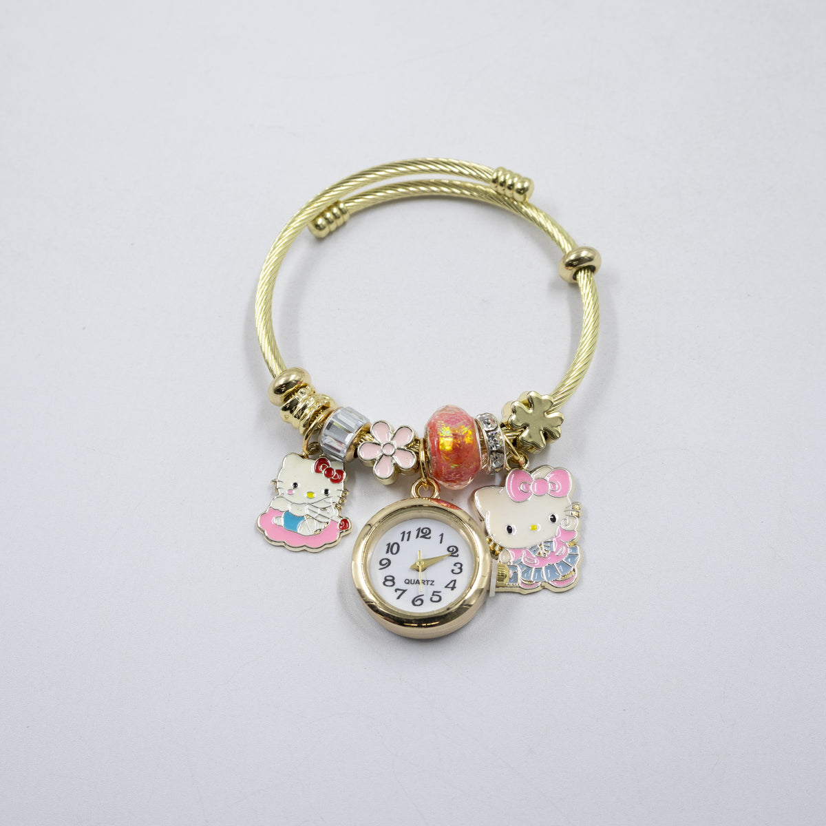 Pulsera tipo Pandora Dorados M21 Oro Laminado