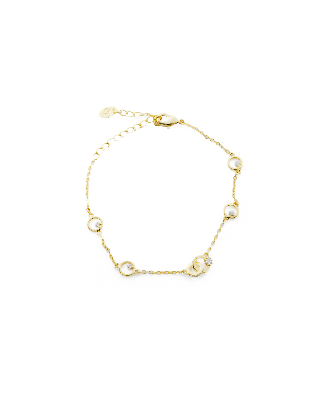 Pulsera Dorada Ansheli M2 - Oro Laminado