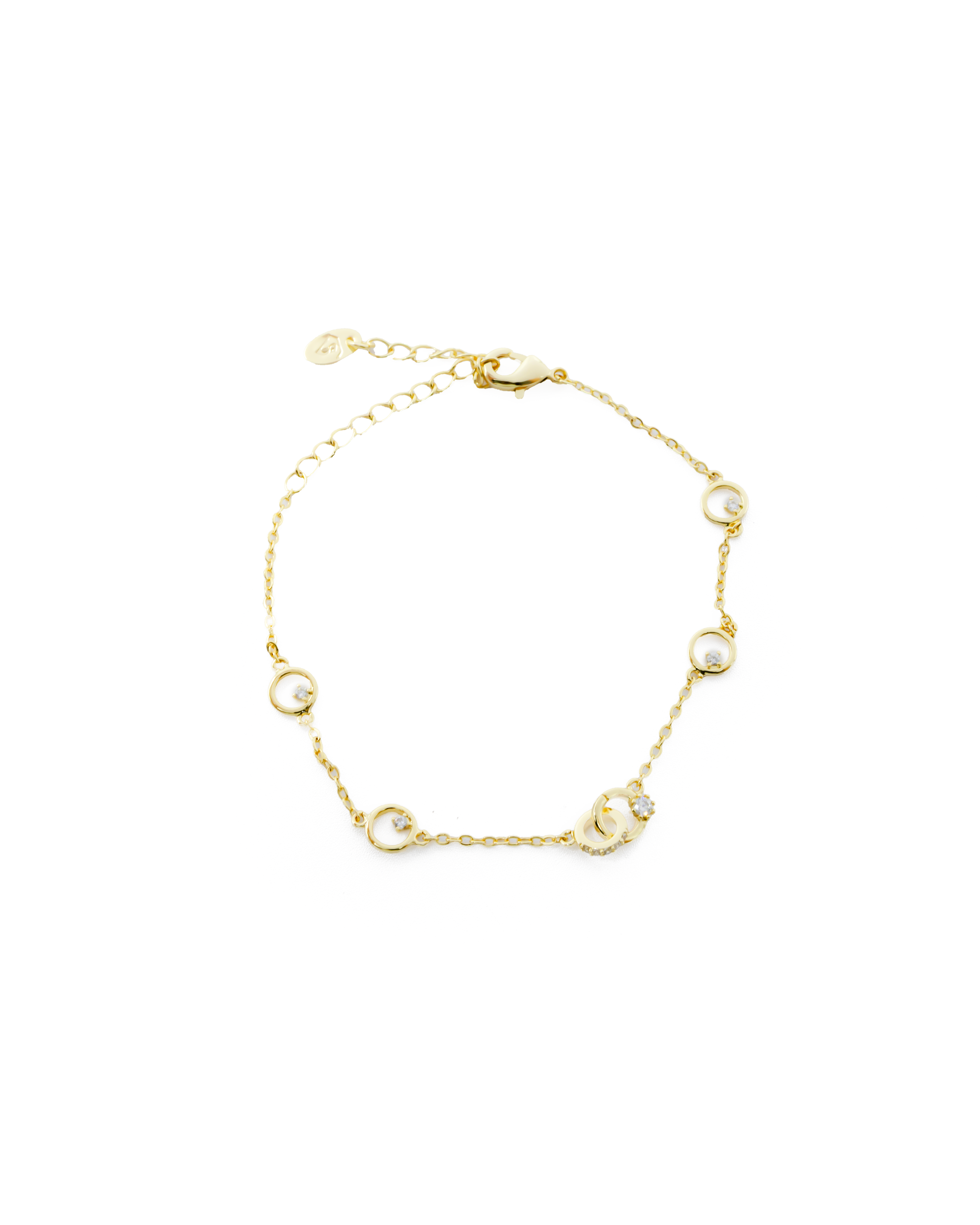 Pulsera Dorada Ansheli M2 - Oro Laminado