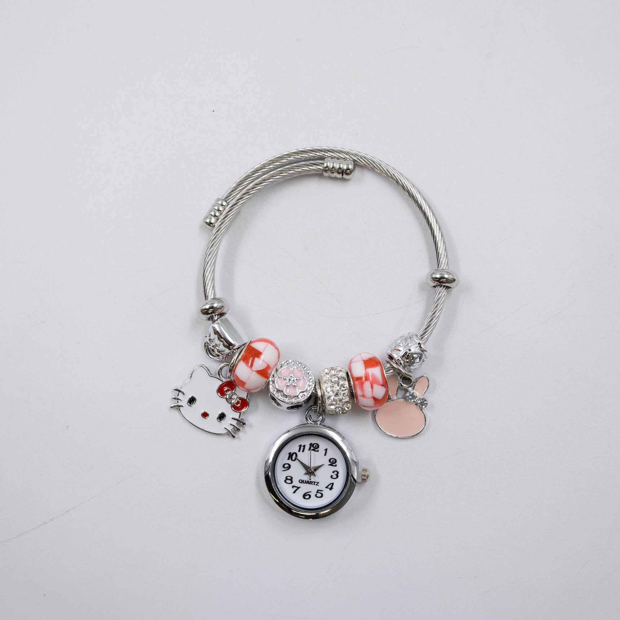 Pulsera tipo Pandora Plateadas M16 Oro Laminado