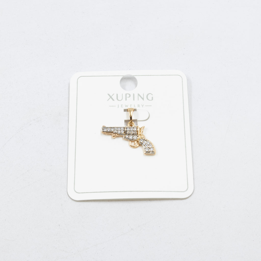 Dijes Xuping con Piedras M7 Oro Laminado
