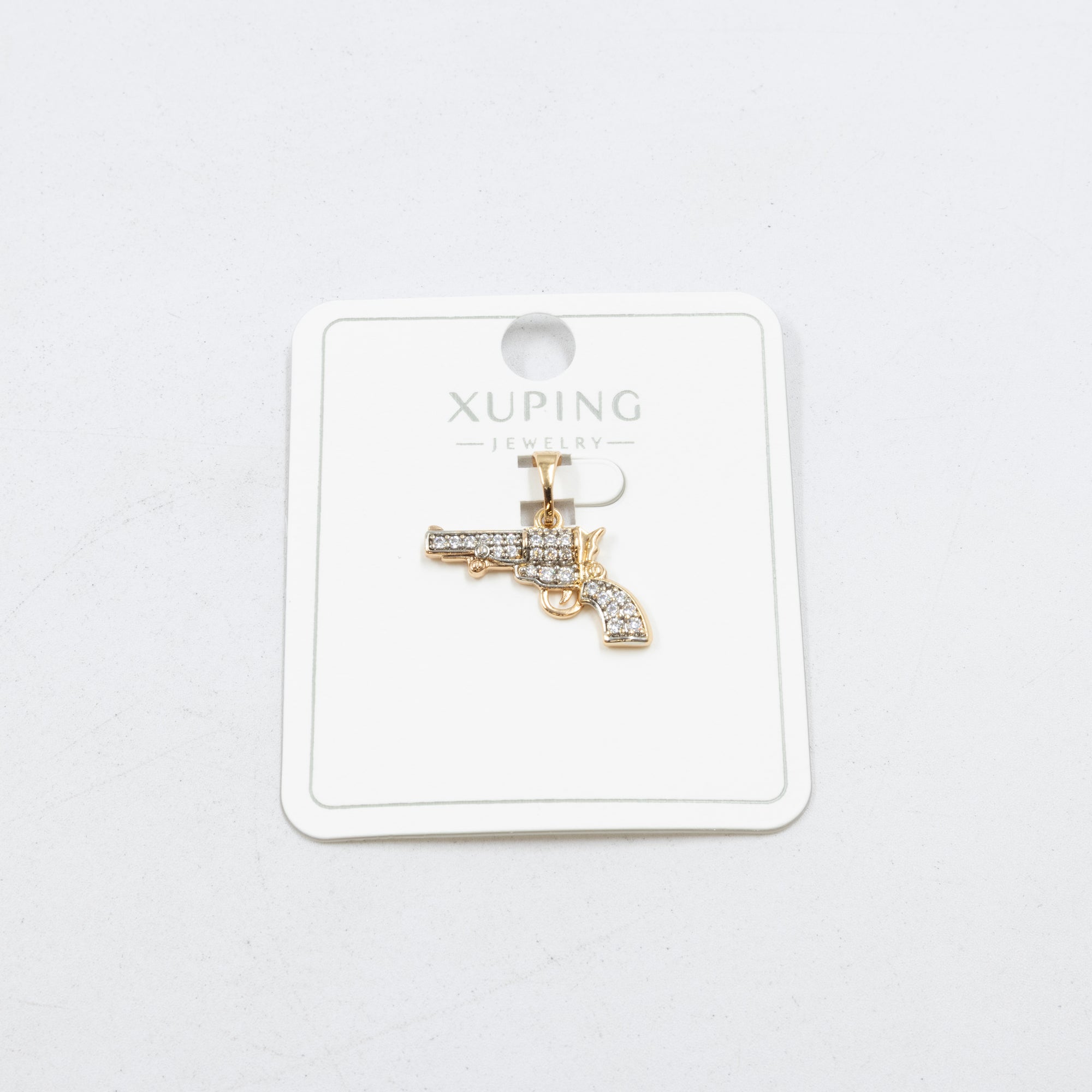Dijes Xuping con Piedras M7 Oro Laminado