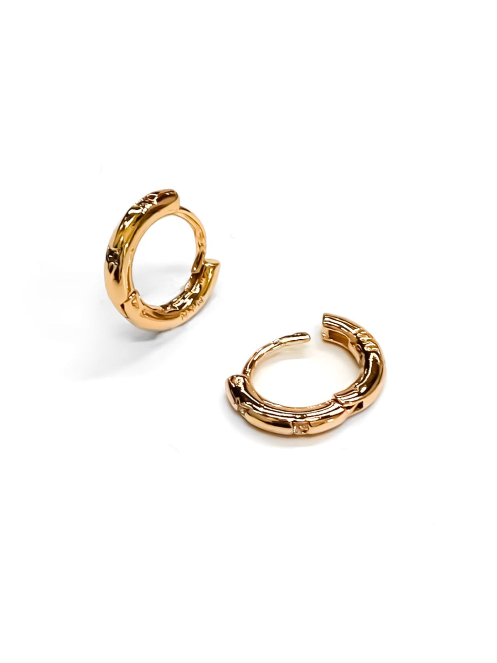 ARETES HUGGIES M14 - ORO LAMINADO