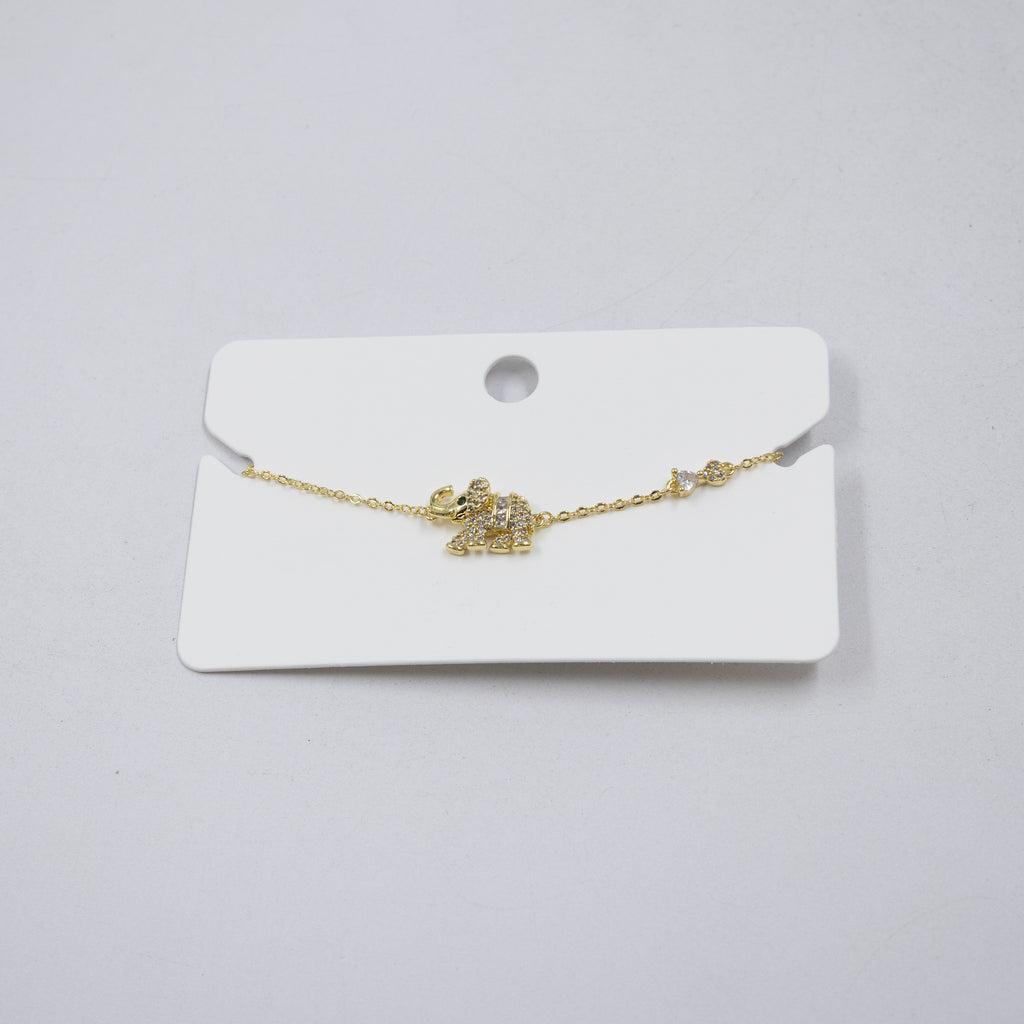 Pulsera Dorada Ansheli M28 Oro Laminado