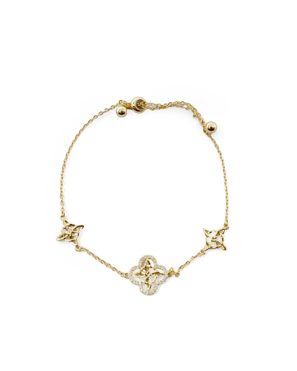Pulsera Dorada Ansheli M6 - Oro Laminado