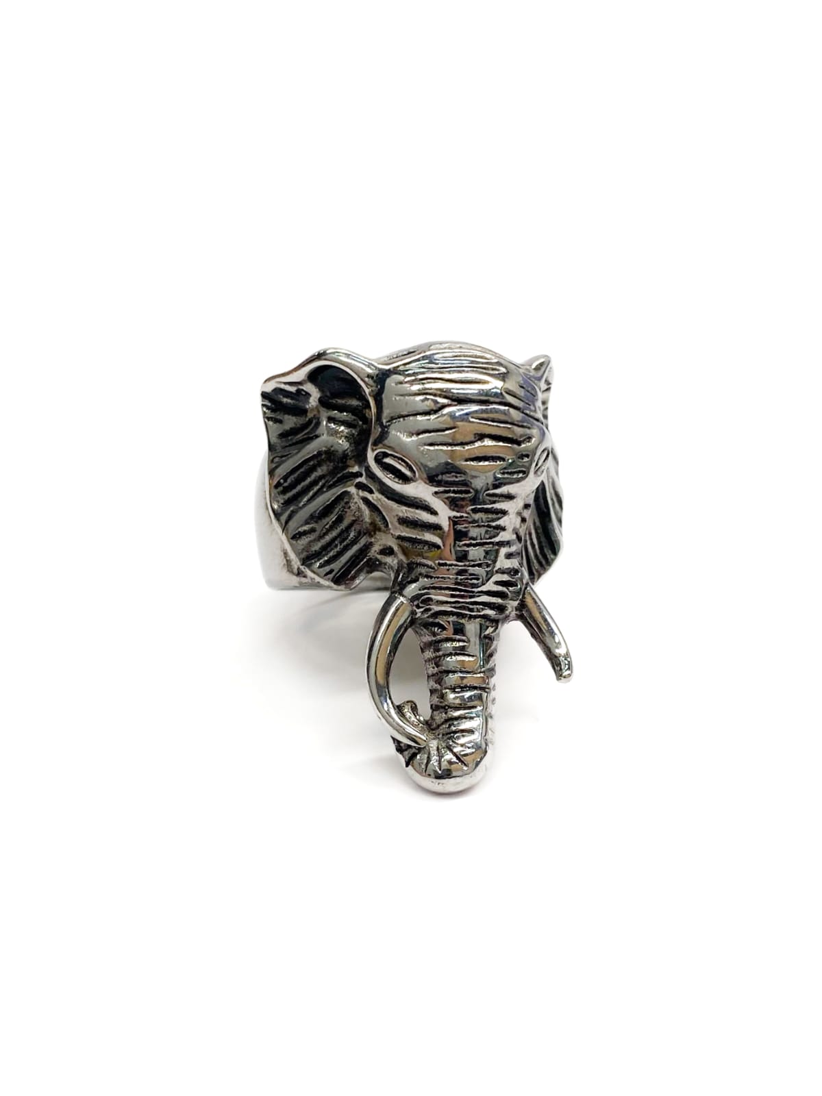 Anillo Dorado y Plateado de Animales M1 Acero Inoxidable