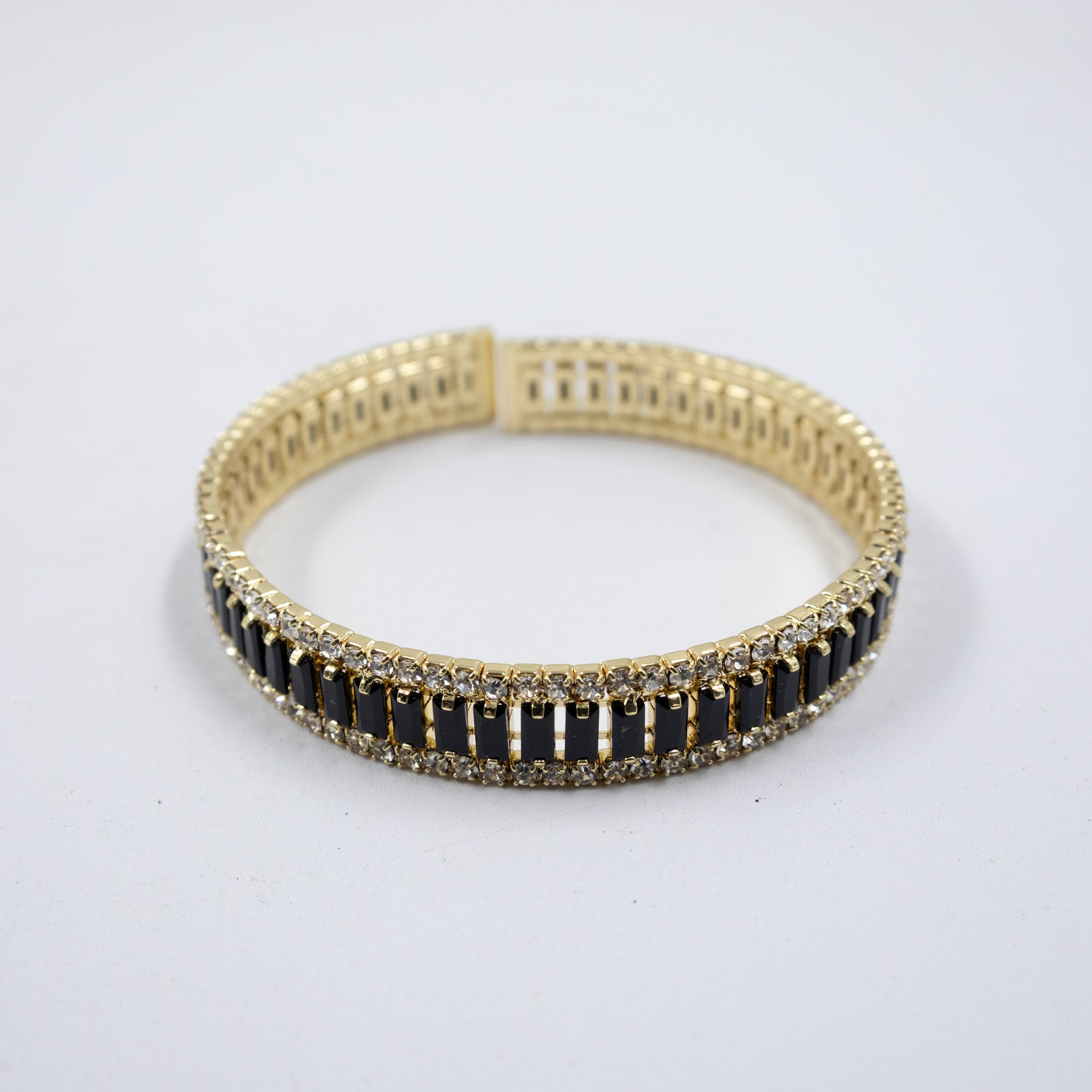 Pulseras Doradas con Piedras M1 Oro Laminado