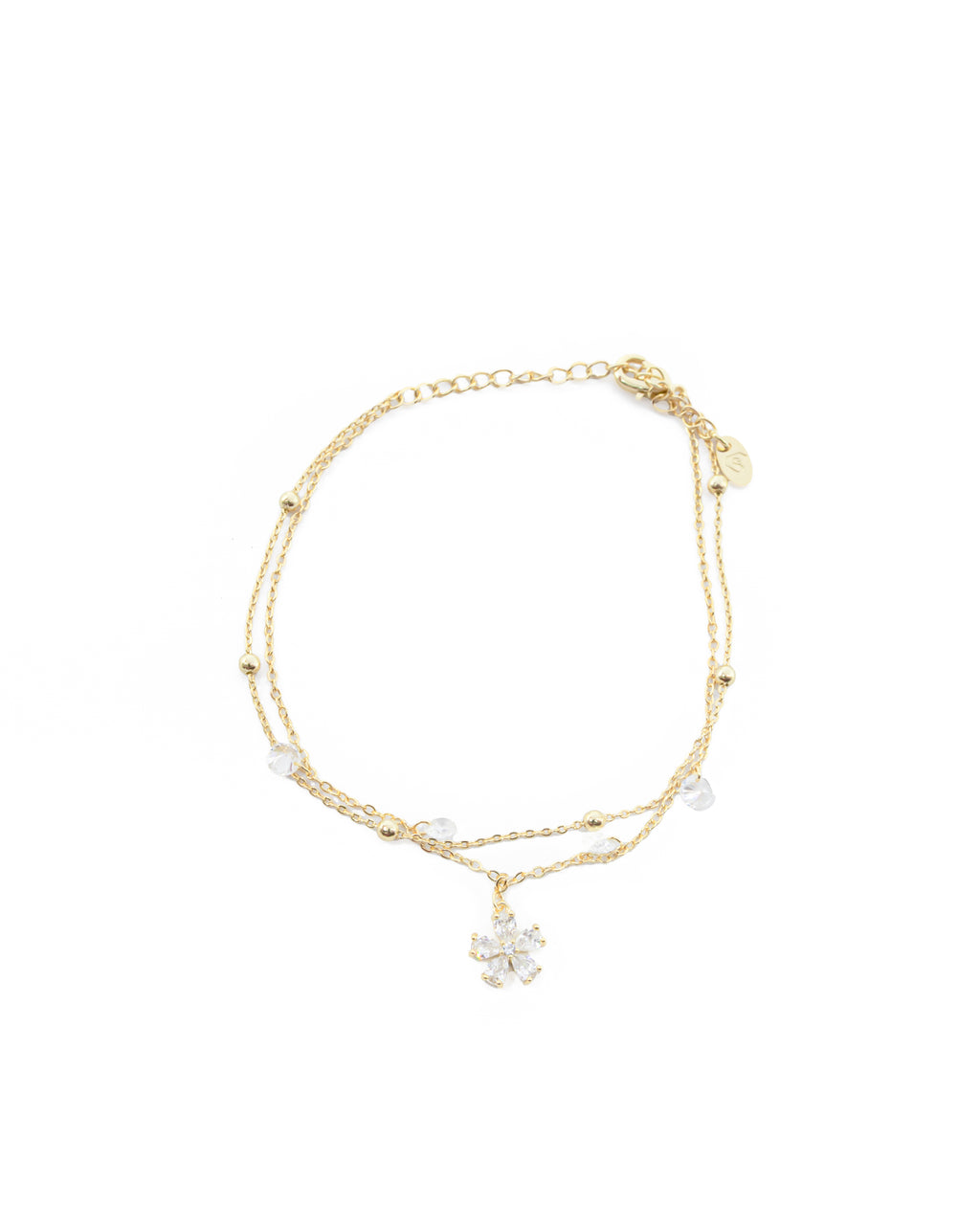 Pulsera Dorada Ansheli M8 - Oro Laminado