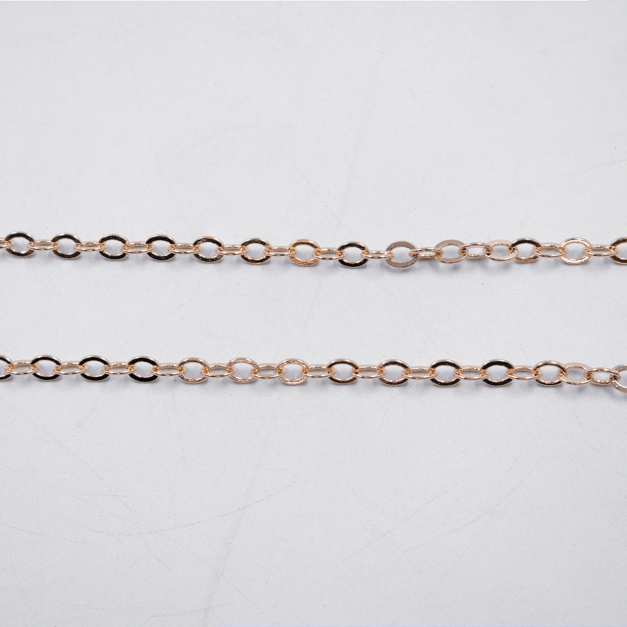 Cadenas Xuping Oro Rosado M3 Oro Laminado