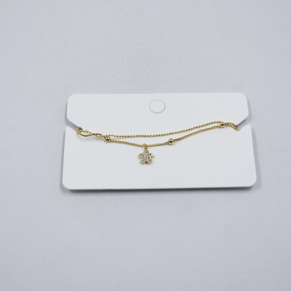 Pulsera Dorada Ansheli M6 Oro Laminado
