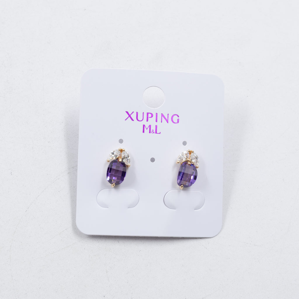Aretes Xuping Dorados M9 Oro Laminado