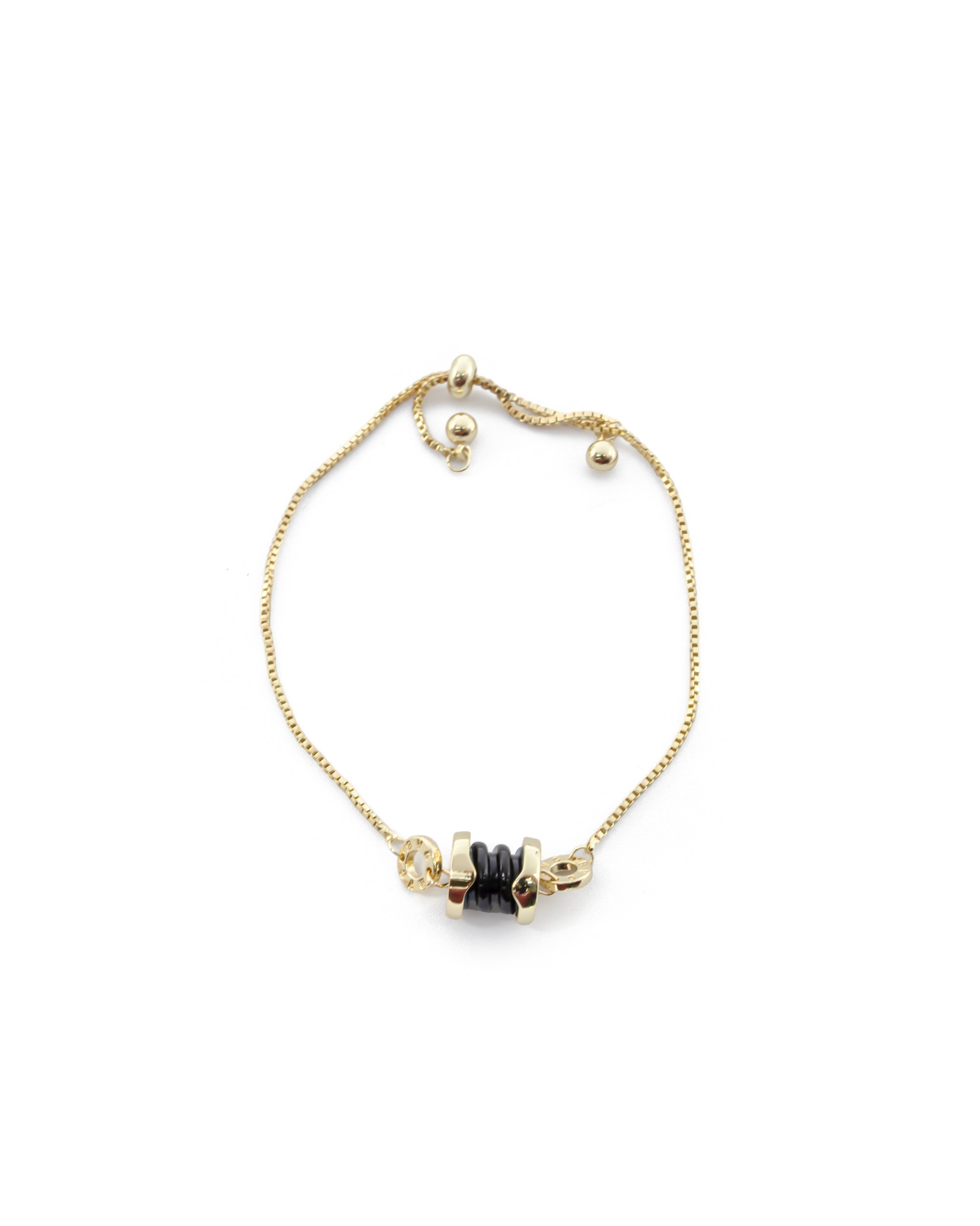 Pulsera Dorada Ansheli M7 - Oro Laminado