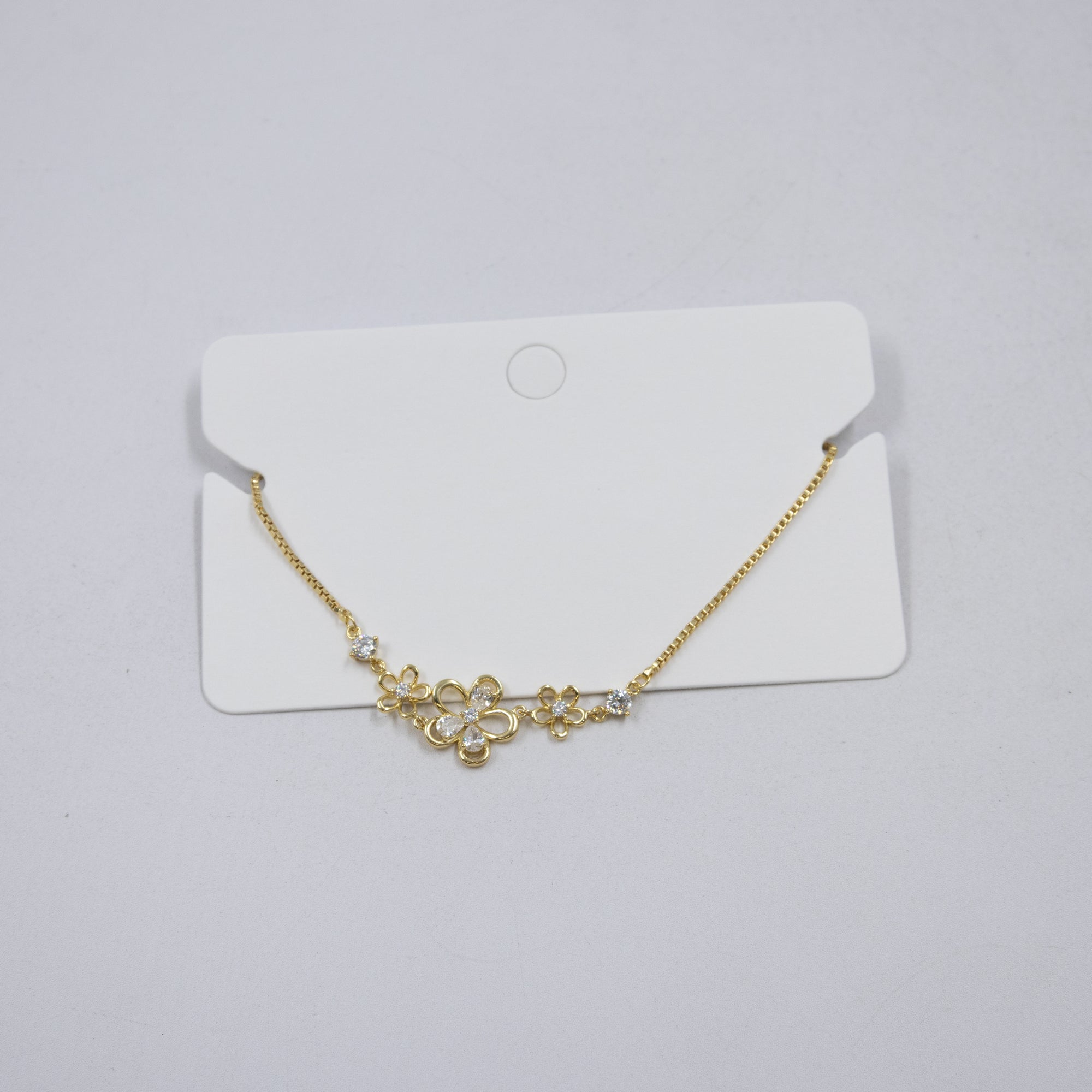 Pulsera Dorada Ansheli 32 Oro Laminado