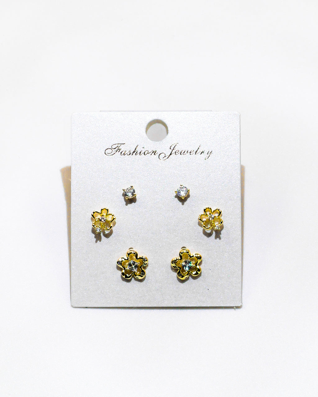 Set Aretes X3 - M25 Oro Laminado