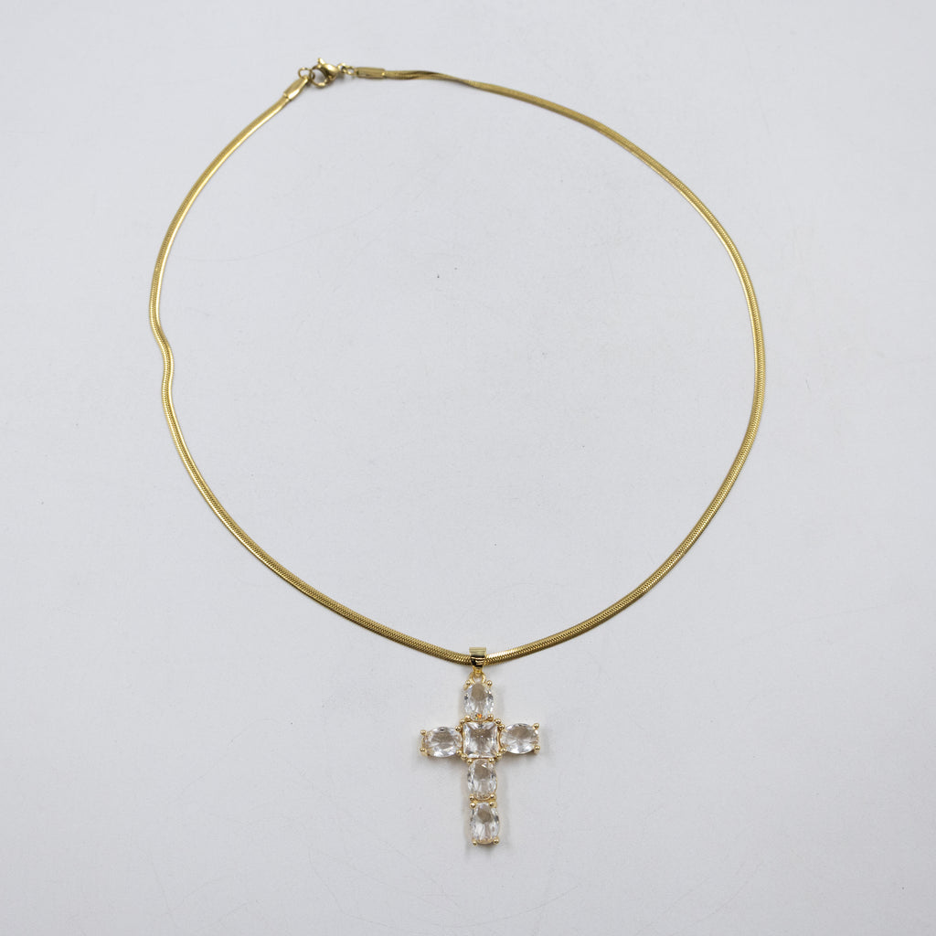 Collar Dorado Religioso M1 Oro Laminado