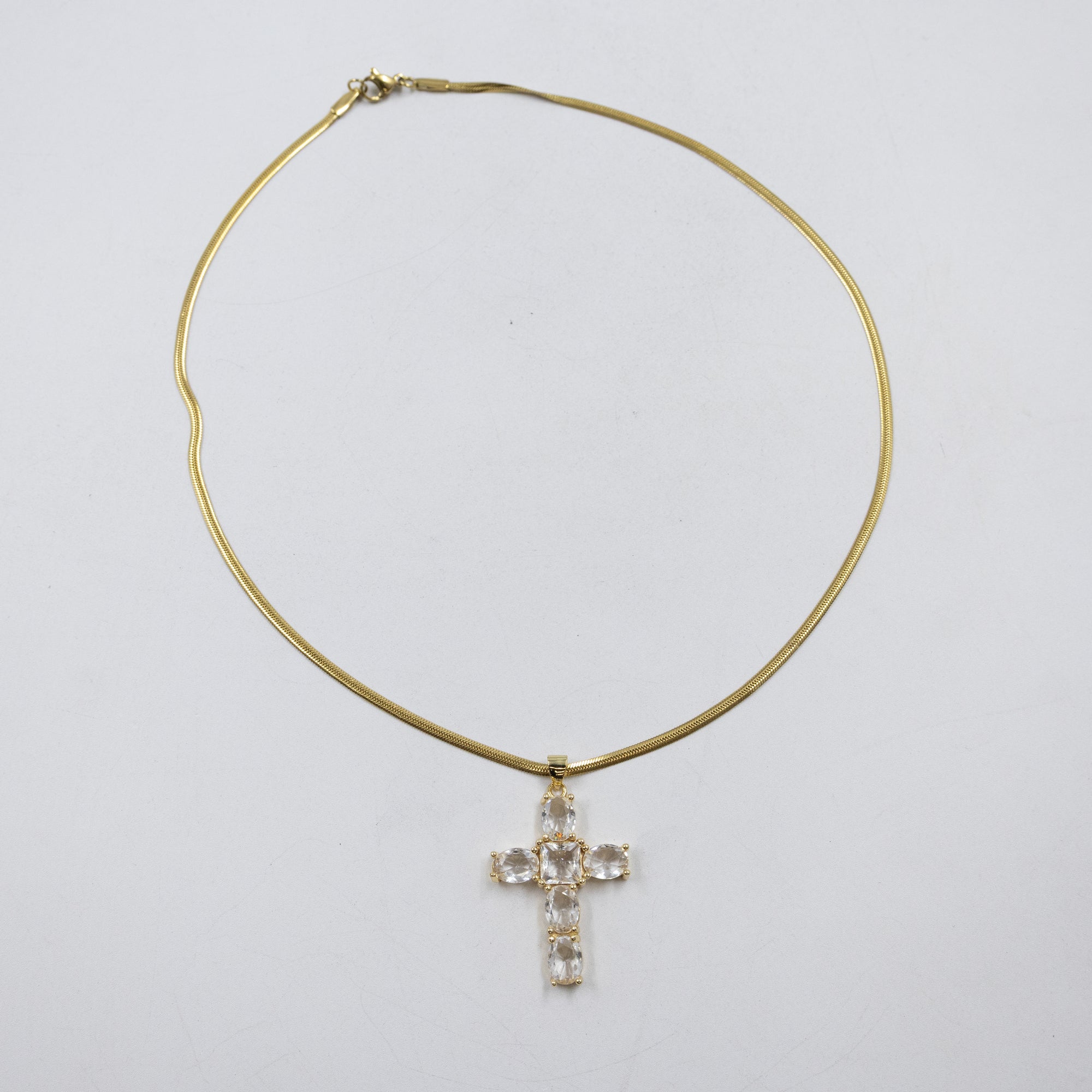Collar Dorado Religioso M1 Oro Laminado