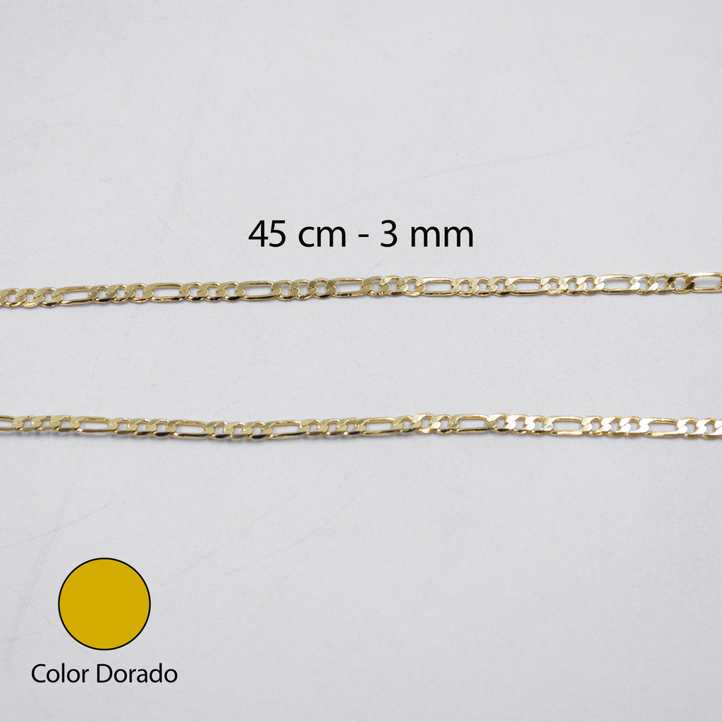 Cadenas Doradas Cartier de 45 cm M1 Oro Laminado