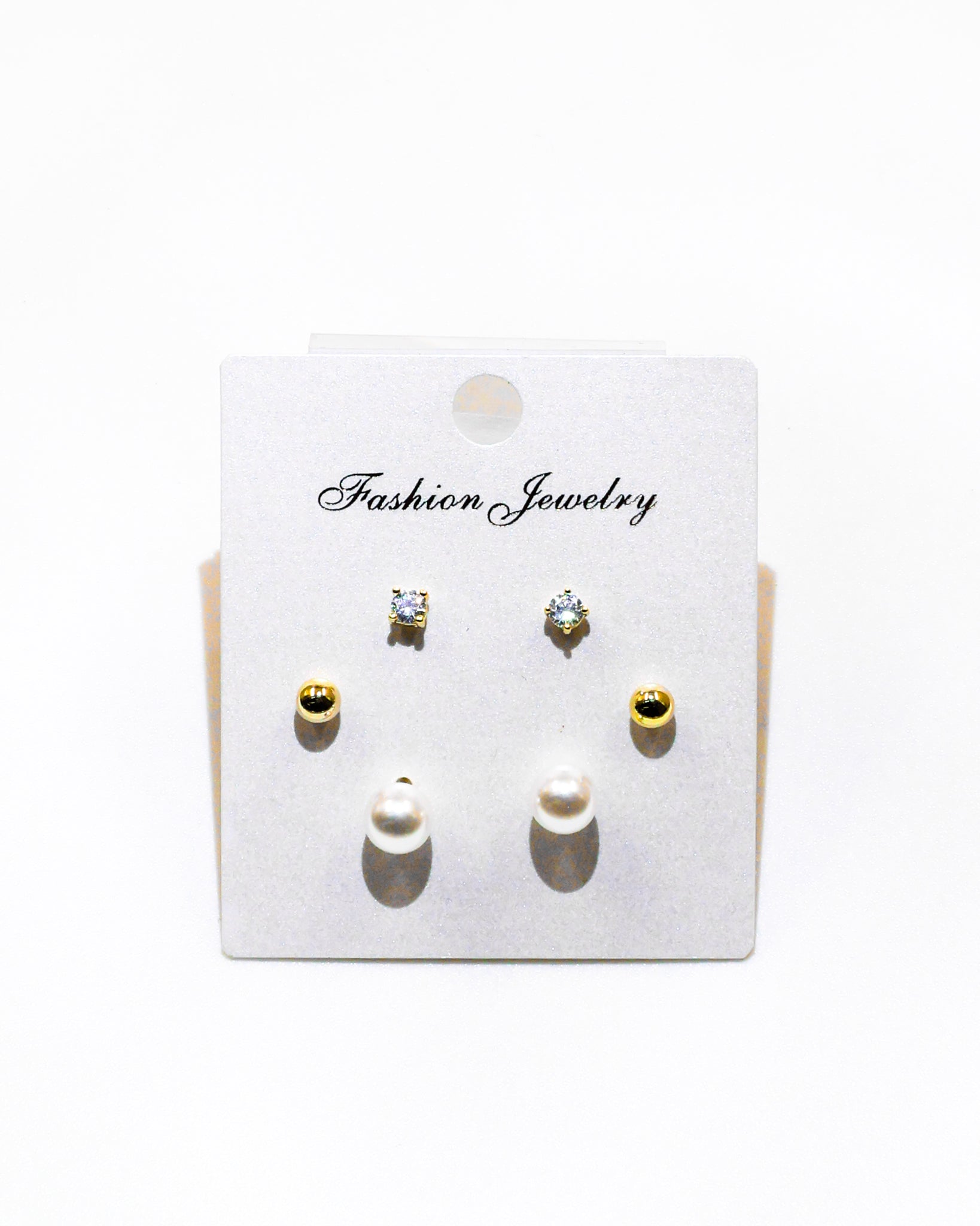 Set Aretes X3 - M3 Oro Laminado