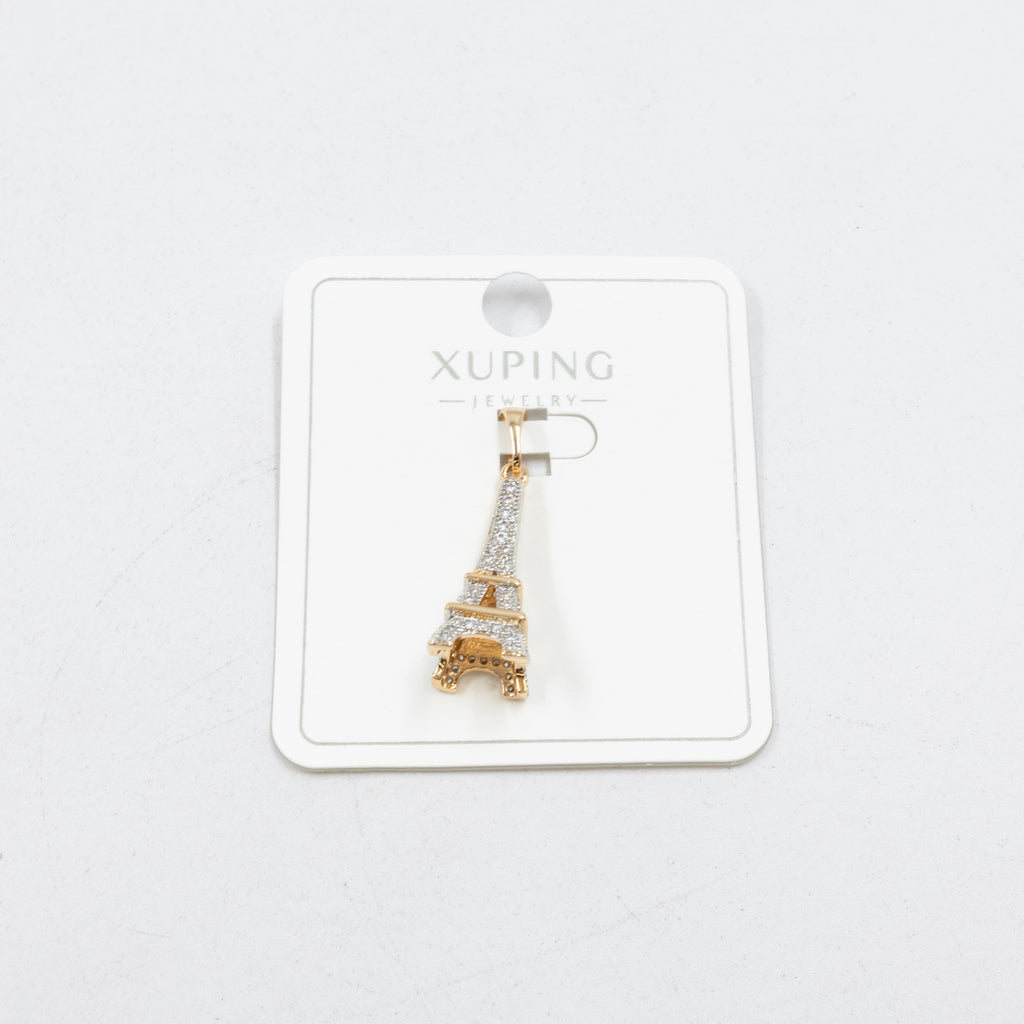 Dijes Xuping con Piedras M8 Oro Laminado