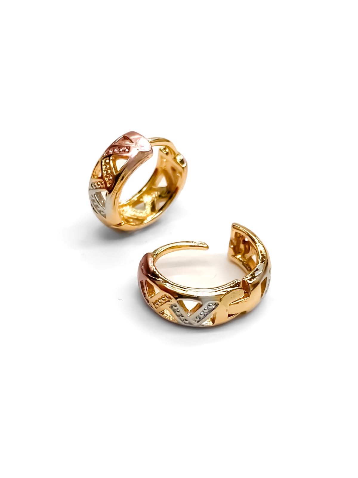 ARETES HUGGIES M21 - ORO LAMINADO