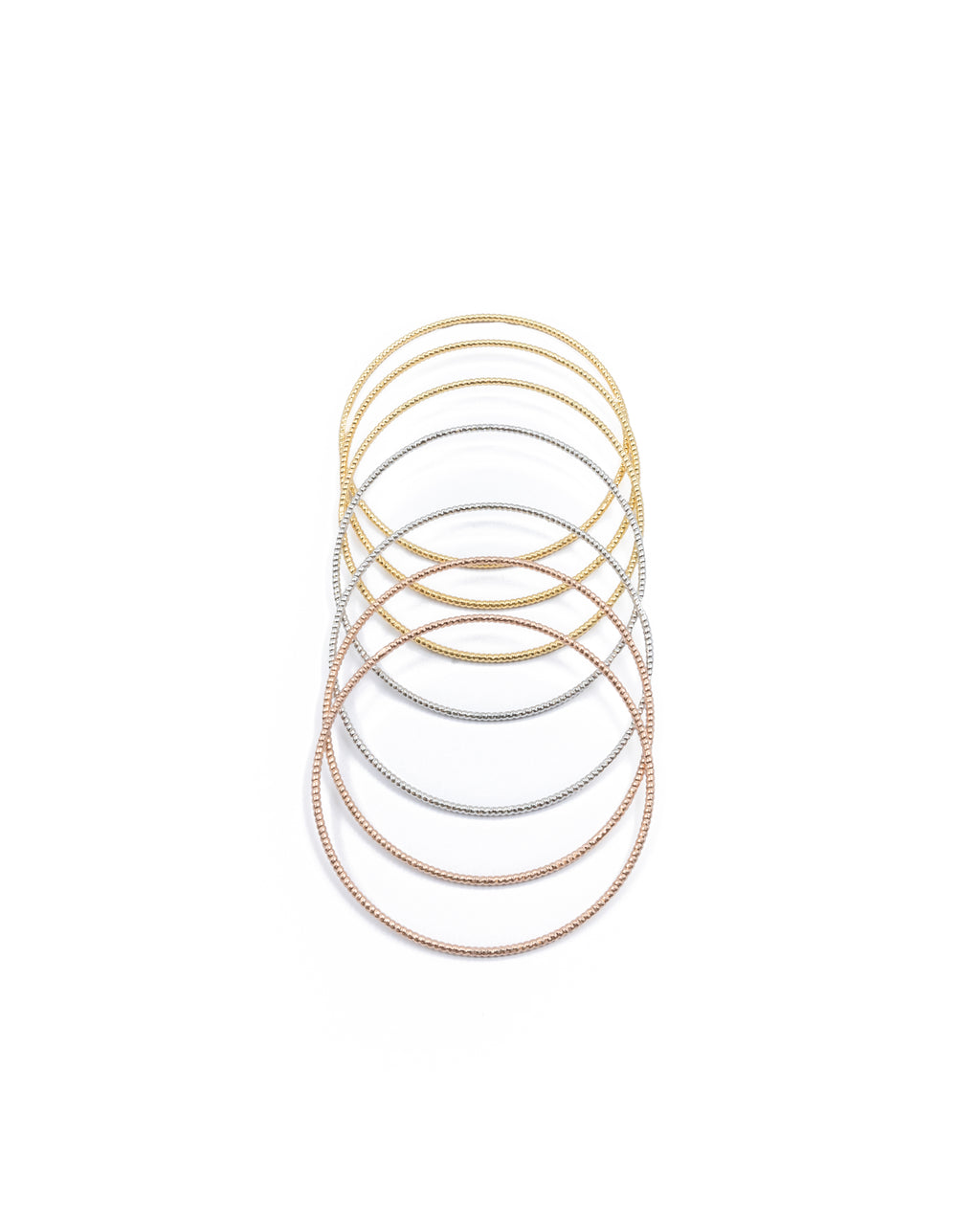 Pulseras de 3 colores M1 Oro Laminado