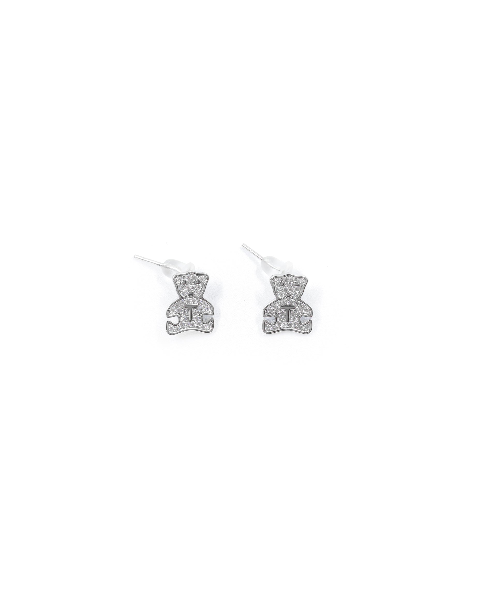 Aretes Largos Ansheli Plateados M15 Oro Laminado