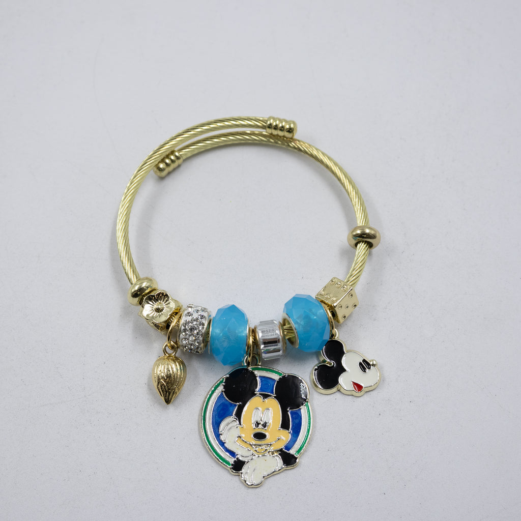 Pulsera tipo Pandora M7 Oro Laminado