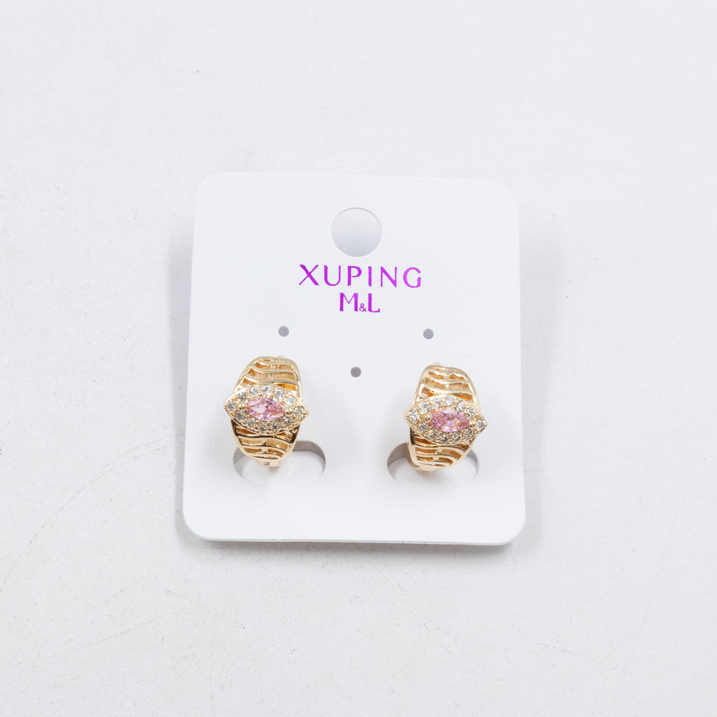 Aretes Xuping Dorados M3 Oro Laminado
