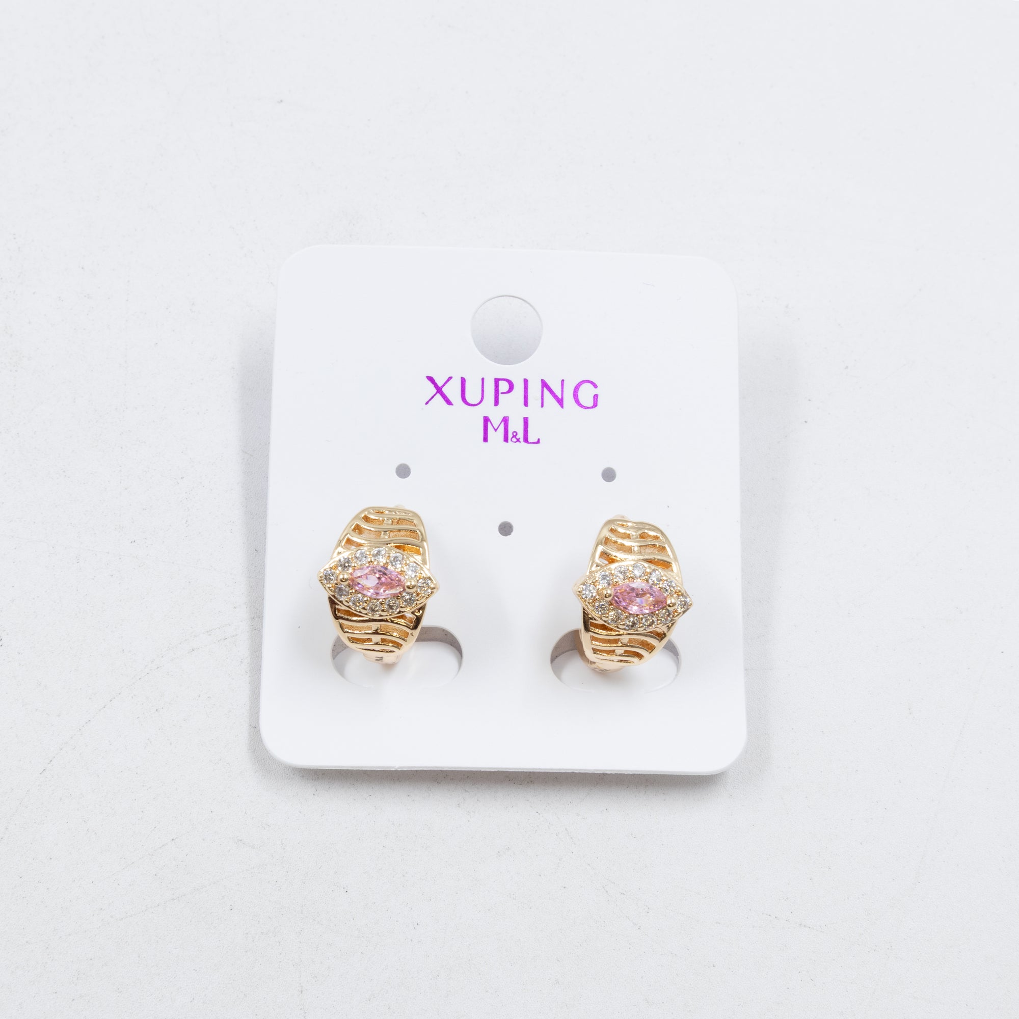 Aretes Xuping Dorados M3 Oro Laminado