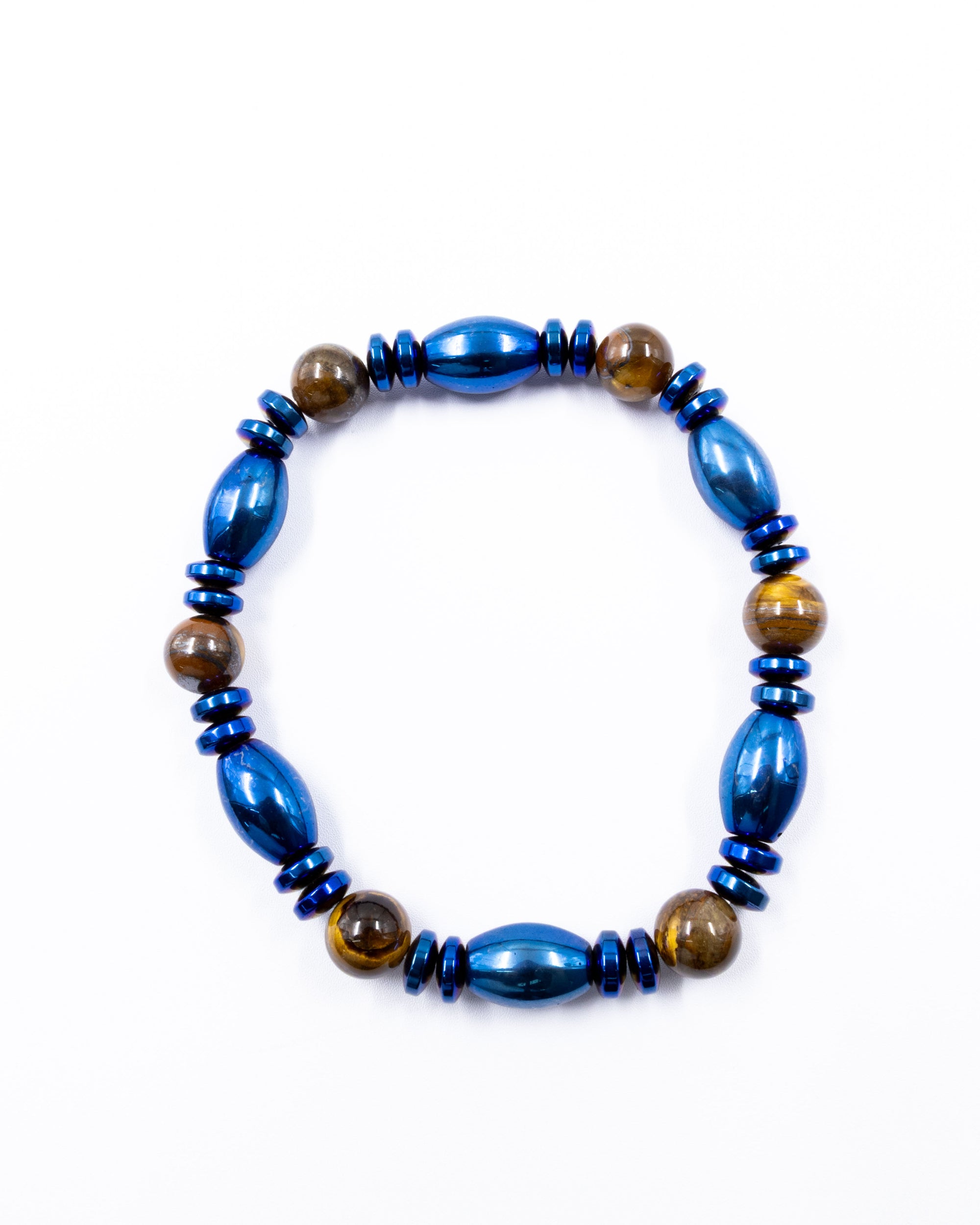Pulseras brillantes con cuentas - M1 Oro Laminado