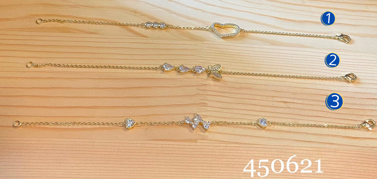 [12/SEPTIEMBRE/26] Pulseras Dorada M1 Oro Laminado