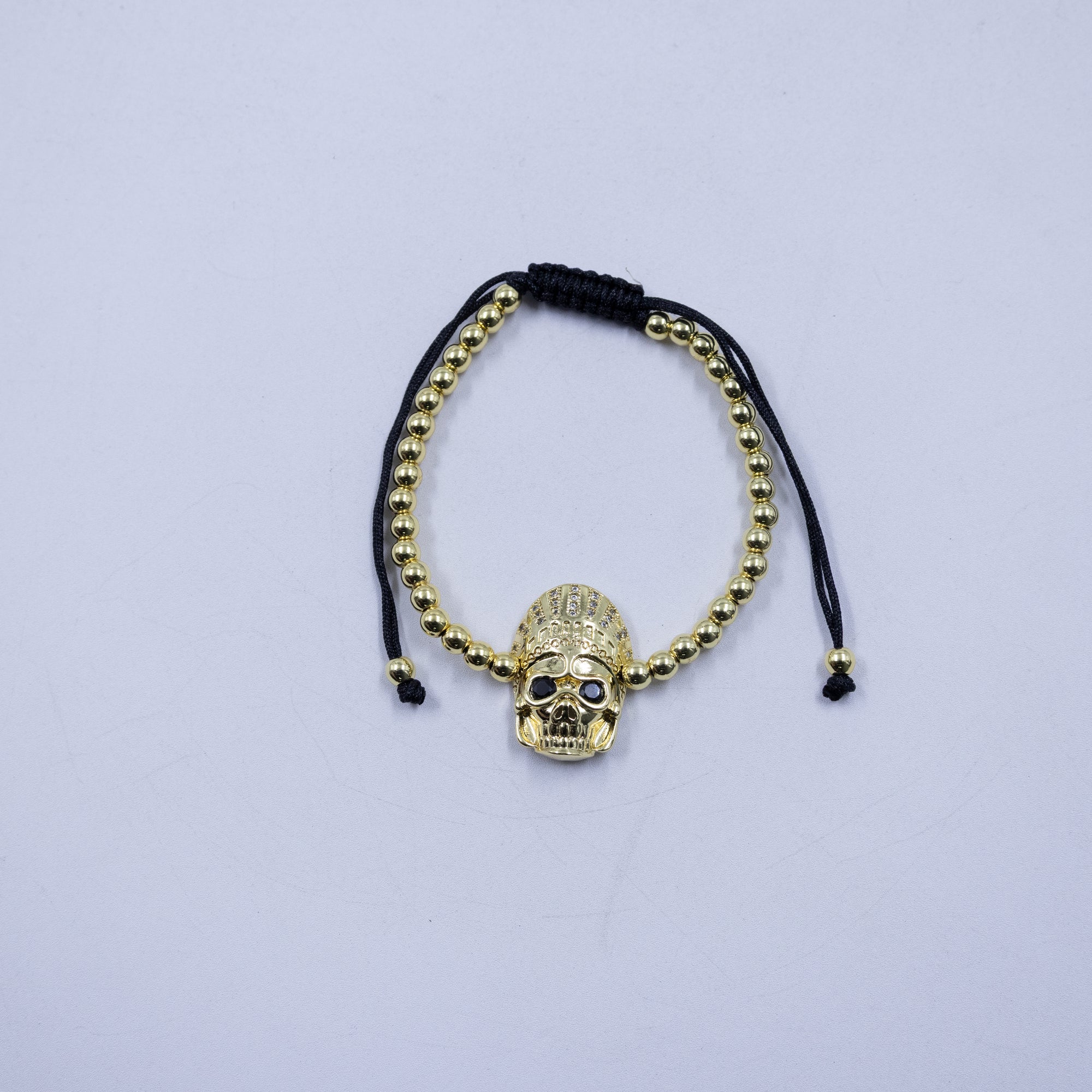 Pulseras Doradas ajustables M2 Oro Laminado
