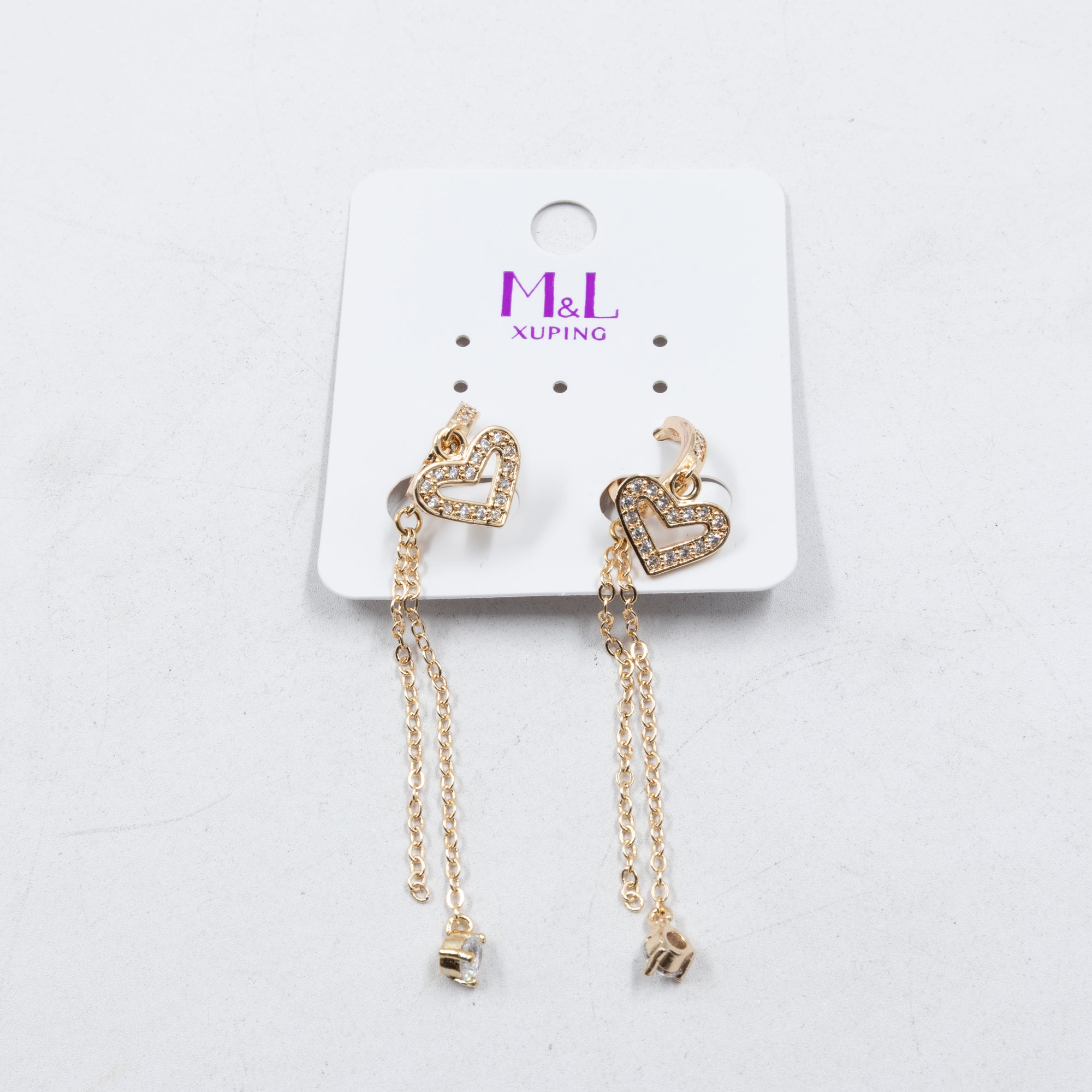 Aretes Xuping Dorados M14 Oro Laminado