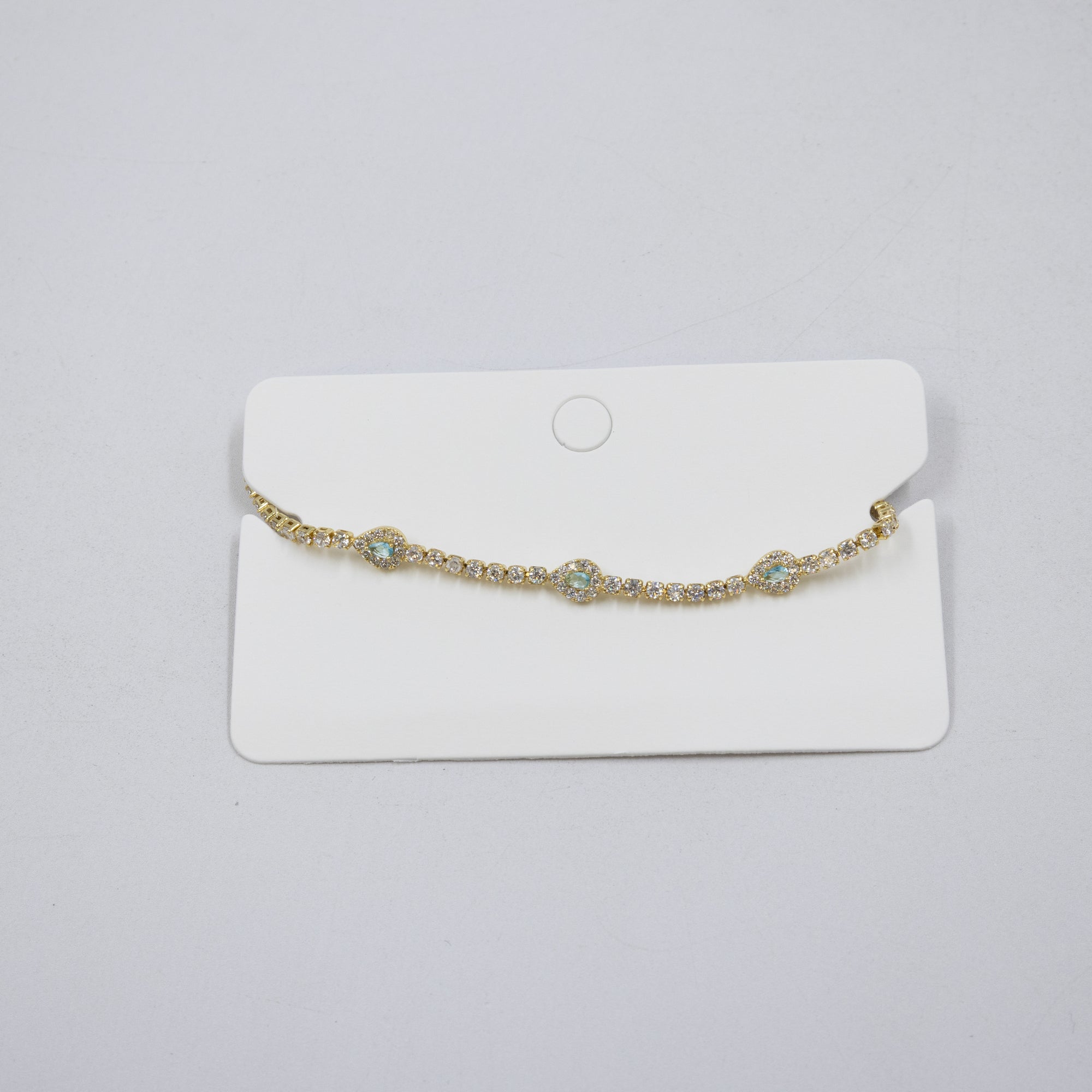 Pulsera Dorada Ansheli 33 Oro Laminado