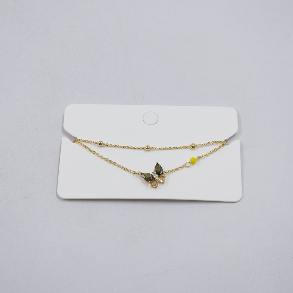Pulsera Dorada Ansheli M13 Oro Laminado