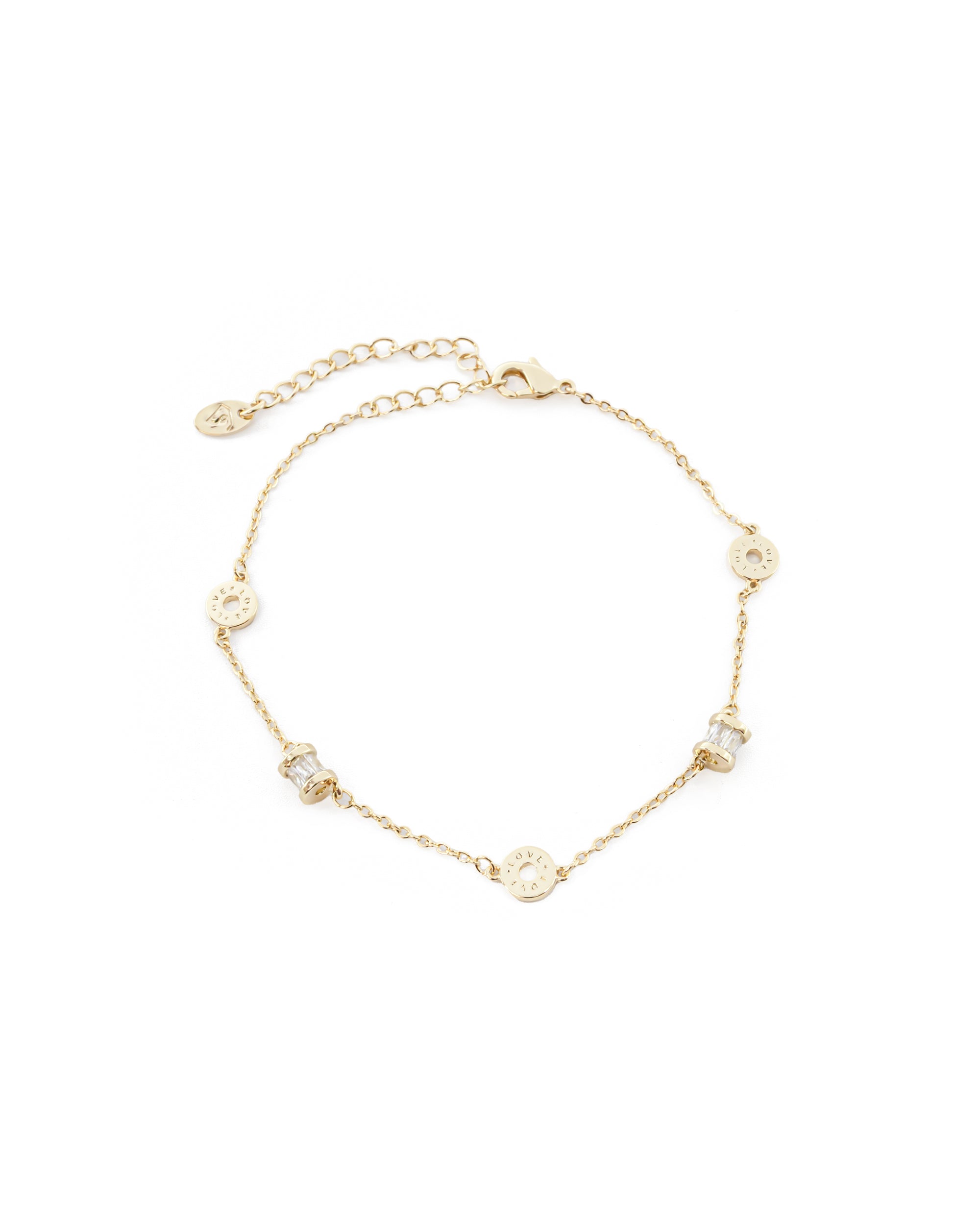 Pulsera Dorada Ansheli M11 - Oro Laminado