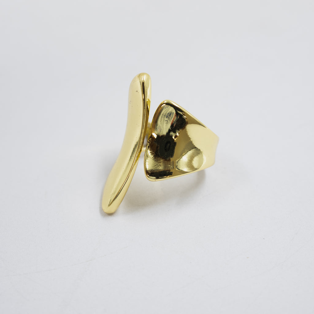 Anillos Dorados Ajustables Chunkys M1 Oro Laminado