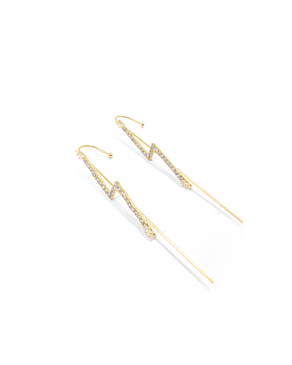Aretes Violadores Dorados M1 Oro Laminado