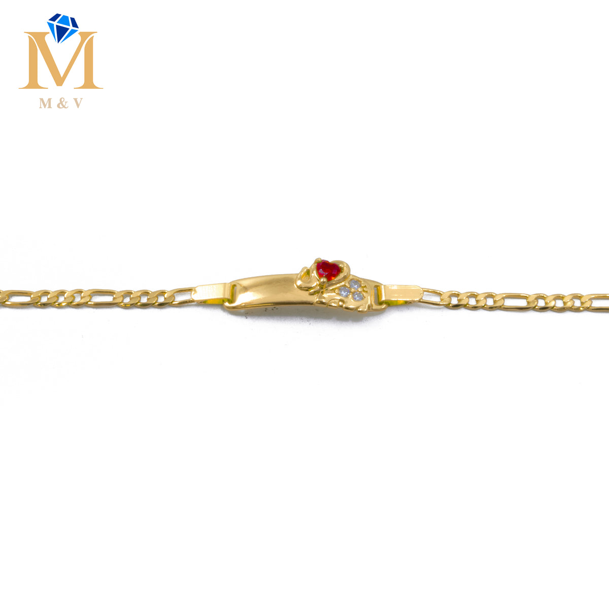 Pulseras Doradas M1 Oro Laminado