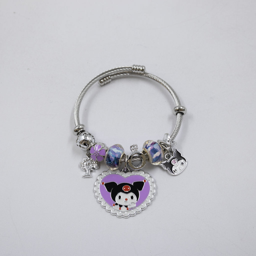 Pulsera tipo Pandora Plateados M3 Oro Laminado