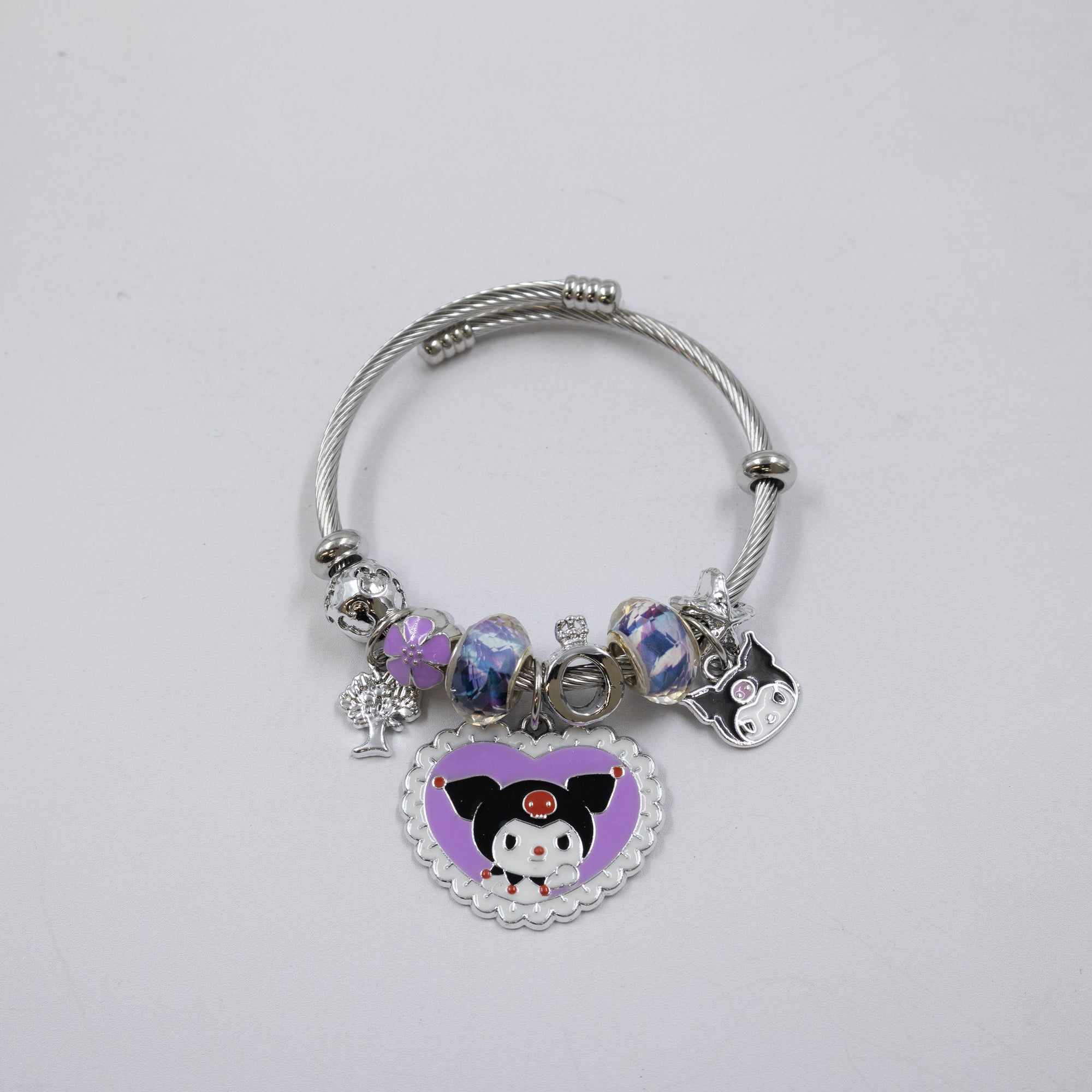 Pulsera tipo Pandora Plateados M3 Oro Laminado