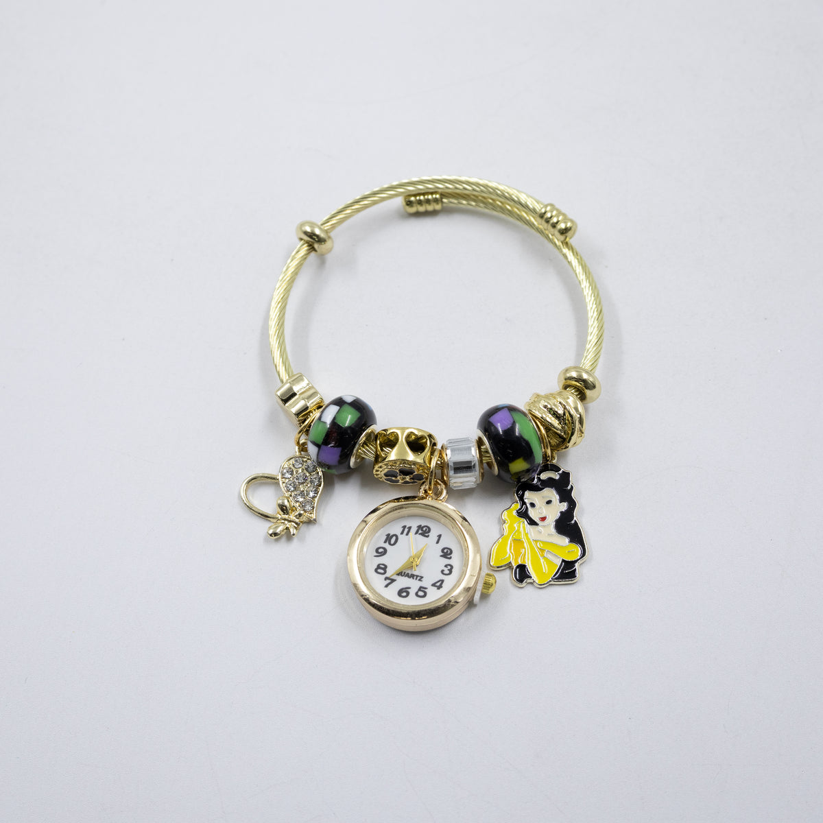 Pulsera tipo Pandora Dorados M19 Oro Laminado