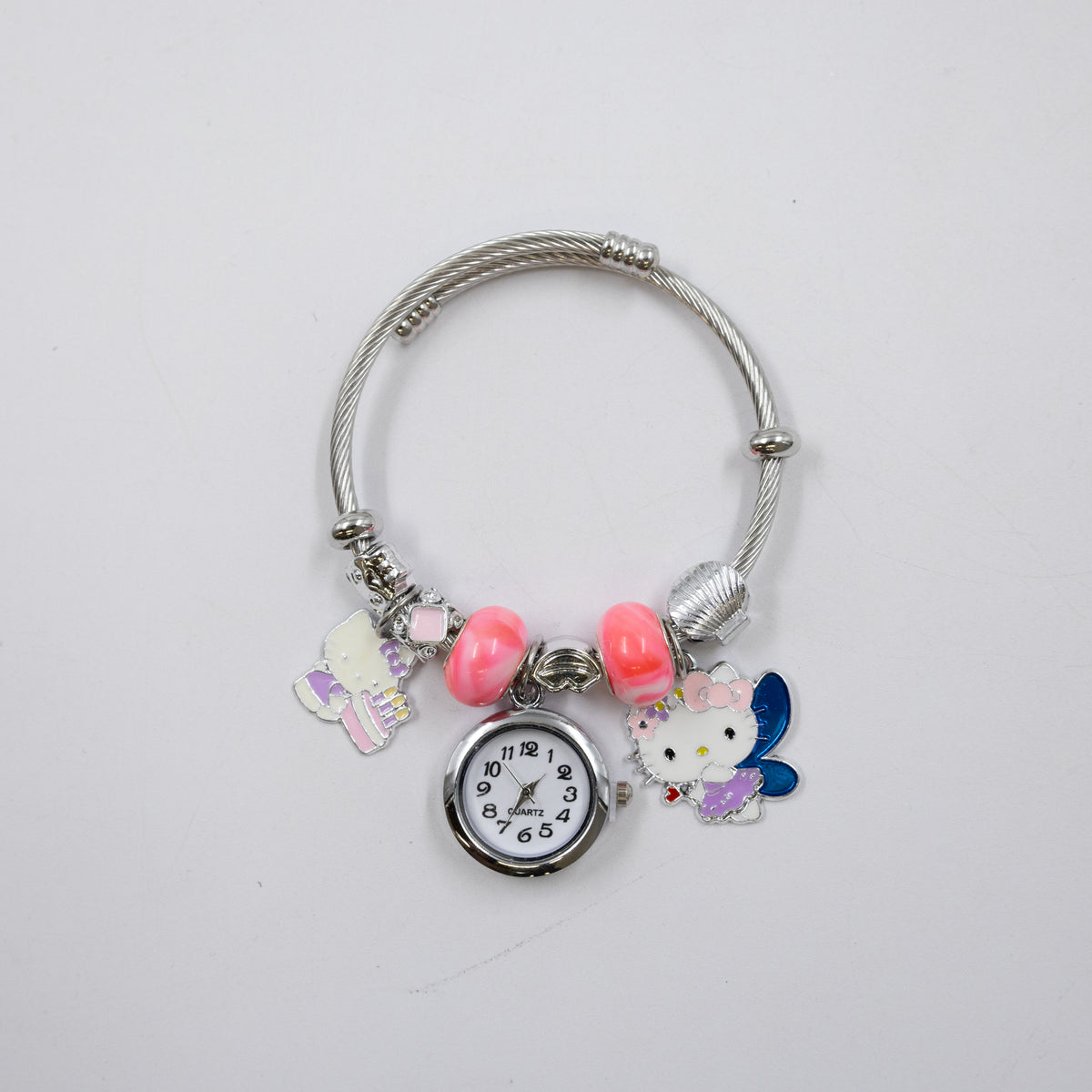 Pulsera tipo Pandora Plateadas M12 Oro Laminado