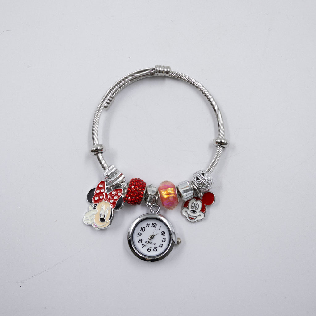 Pulsera tipo Pandora Plateadas M18 Oro Laminado