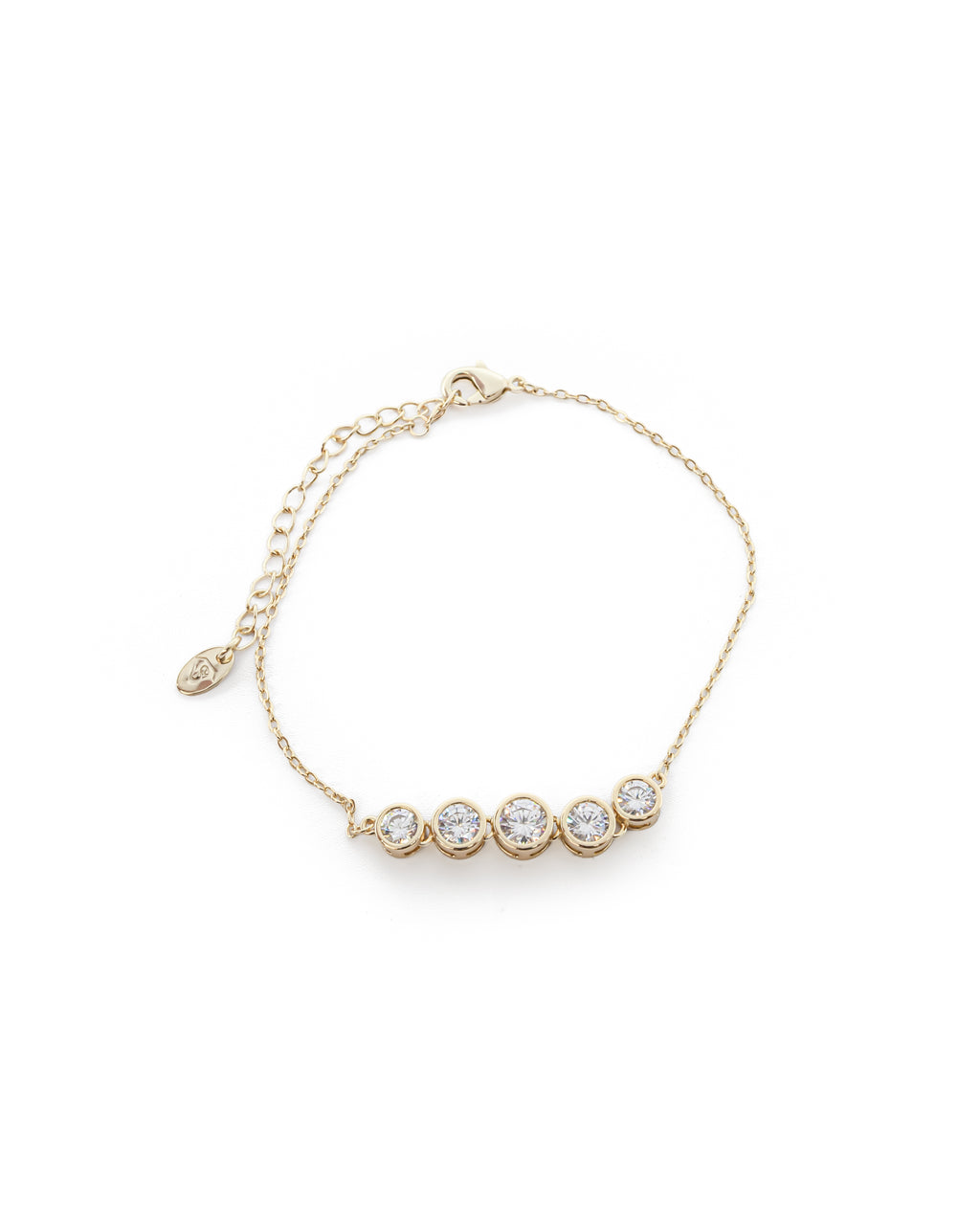 Pulsera Dorada Ansheli M1 - Oro Laminado