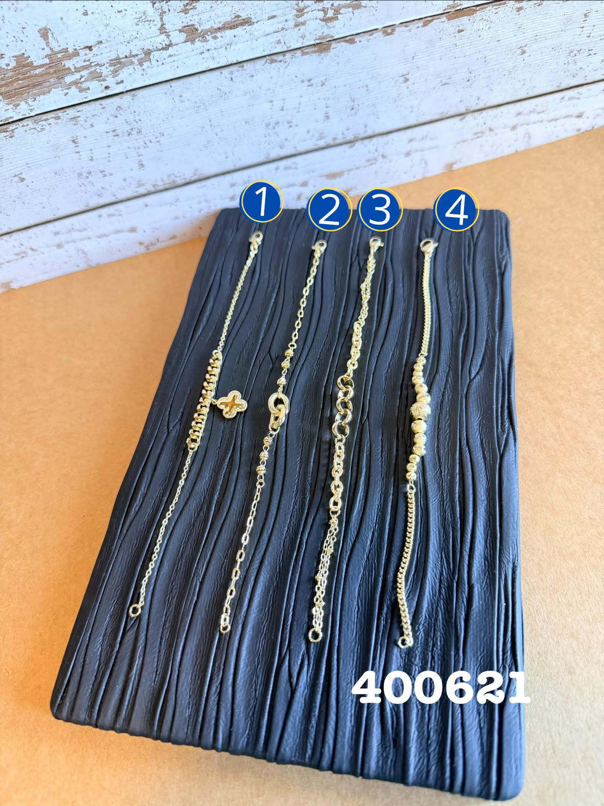 [01/AGOSTO/26] Pulseras Doradas Mv M3 Oro Laminado