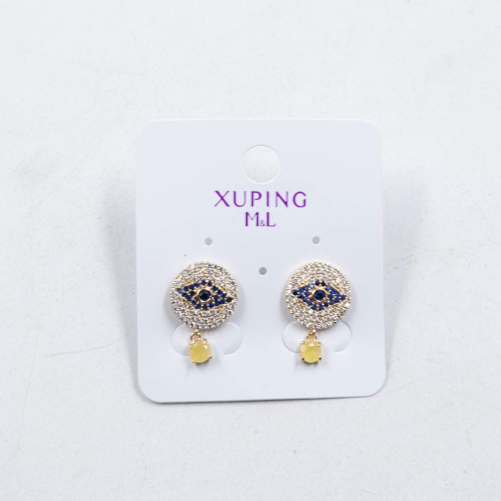 Aretes Xuping Dorados M17 Oro Laminado