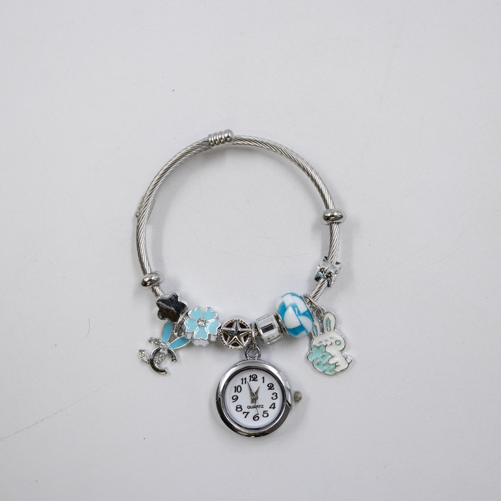 Pulsera tipo Pandora Plateadas M15 Oro Laminado