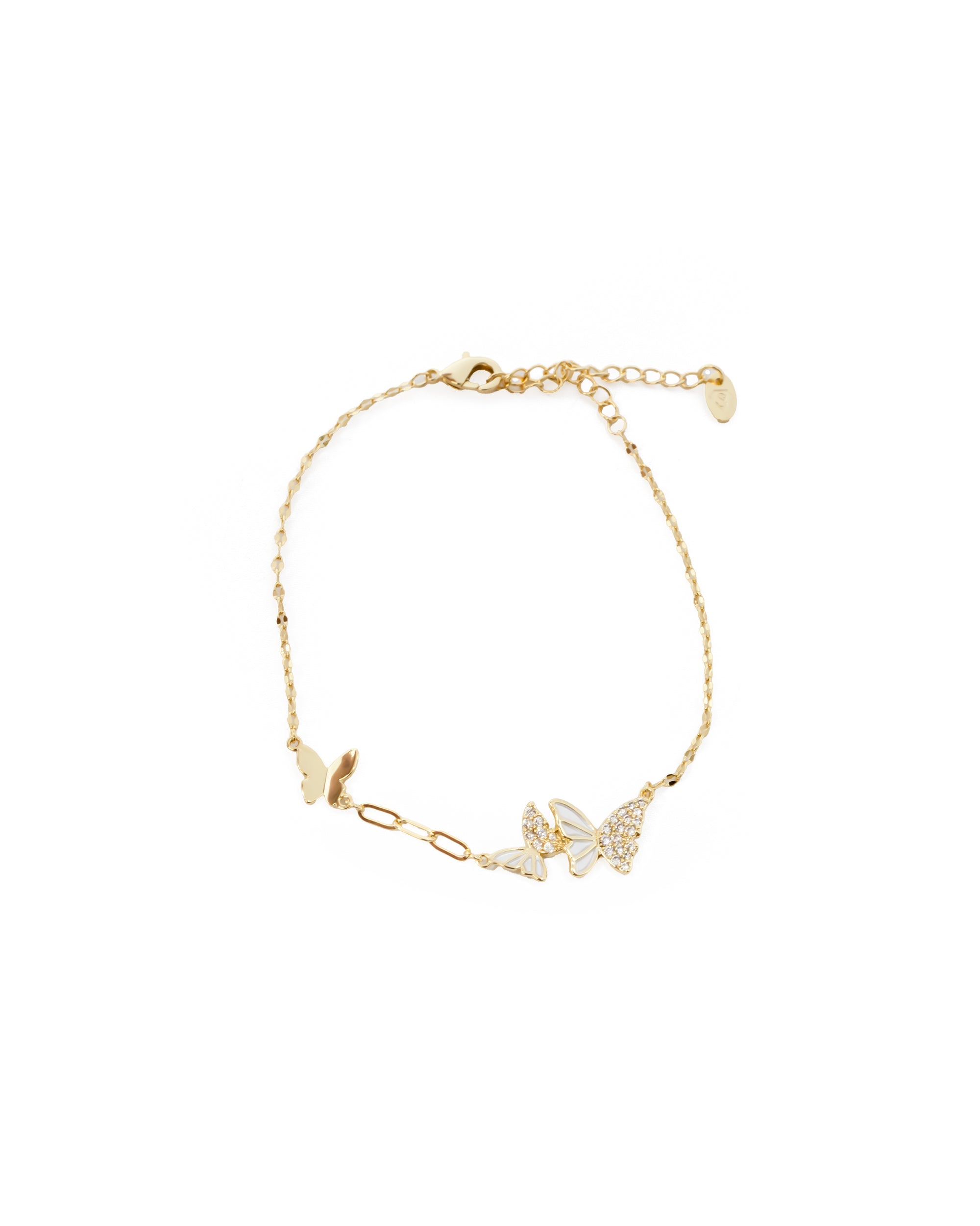 Pulsera Dorada Ansheli M3 - Oro Laminado