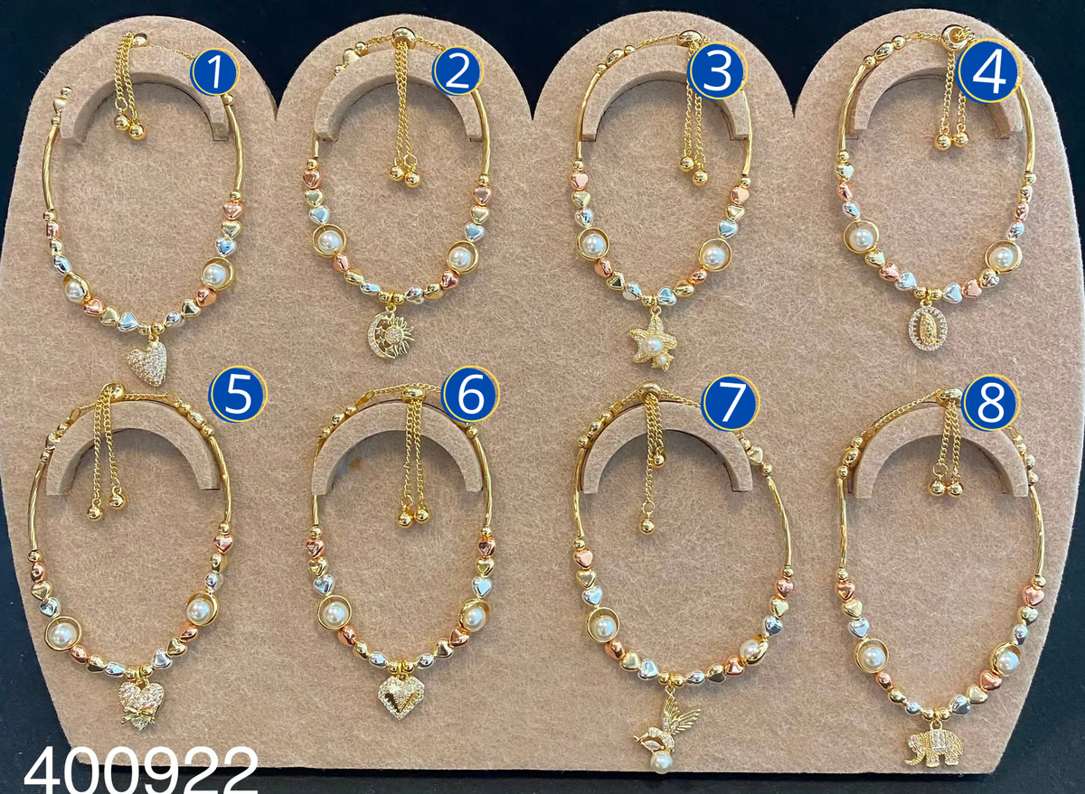 [12/SEPTIEMBRE/26] Pulseras Dorada M4 Oro Laminado